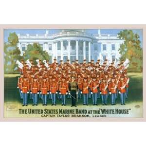  The United States Marine Band at the White House by W.l 