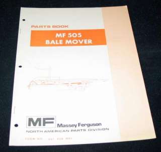 MASSEY HARRIS MF 505 BALE MOVER  