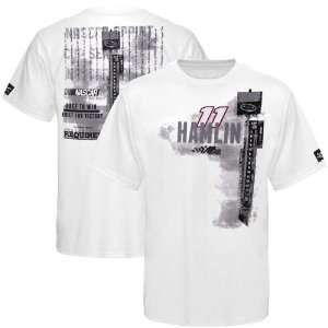 Chase Authentics Denny Hamlin Tower T Shirt   White (X 