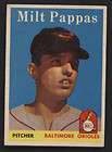 Milt Pappas Baltimore Orioles 1958 Topps Card #457