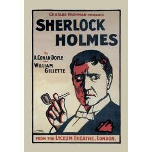  Sherlock Holmes The Lyceum Theatre, London 20x30 poster 