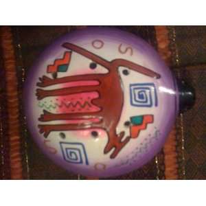   Purple Jumbo Cat Creature Ocarina/Whistle/Flute Musical Instruments