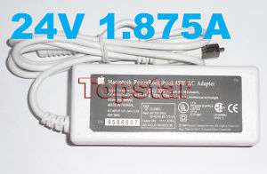 24V 45W AC Power Adapter Apple PowerBook G3 Pismo M7572  