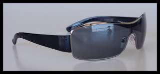 PRADA 100% Authentic Black & Gunmetal Mens Sports Sunglasses (SPS 52E 