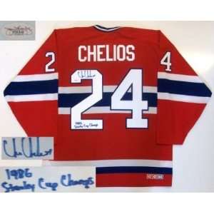  Chris Chelios Autographed Jersey   Cup Jsa Sports 