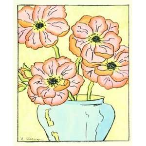 Whimsical Flowers I   Poster by Nancy Slocum (18 x 24)