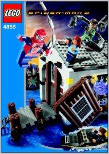 LEGO 4856 Spiderman Doc Ocks Hideout Instructions ONLY  