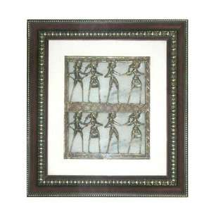  Tribal Dokhra Brass Wall Art II