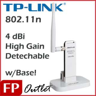 TP LINK TL WN722NC 4dB High Gain Wireless N USB Adapter  