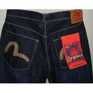  Evisu Stencil Rinsed Jeans Size 44