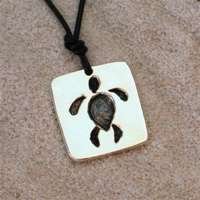 Hawaiian Sea Turtle Turtles Pendant Scuba Gear Jewelry  