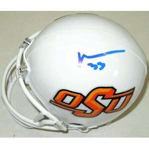  Vernand Morency Oklahoma State Mini Helmet Sports 