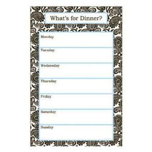  Franklin Covey Black Whats for Dinner Notepad by Donovan 