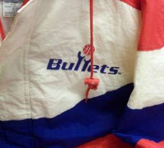 Washington Bullets vintage jacket winter w/ original tags sz Small 