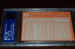   Mickey Mantle #50 PSA Graded NM MT 8 (OC) Beckett Price $500