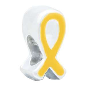  Soufeel Light Yellow Cancer Awareness Silver Plated Style 