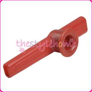 Red Plastic Kazoo Musical Wind Instrument Party Favors  