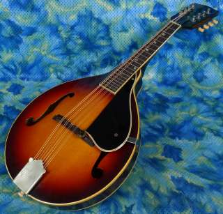 1956 Gibson A 50 A Style Mandolin Flamed Maple All Original Made In 