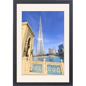 Burj Khalifa, the tallest man made structure in the world at 828 
