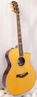 TAYLOR 914CE DAVE MATTHEWS SIGNATURE MODEL GLORIOUS ART IN ACTION 