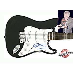 Graham Nash Autographed Signed Guitar & Proof