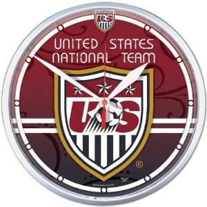  United States National Team Soccer Round Clock Sports 