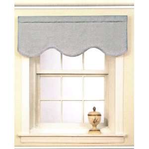  Wave Valance   Light Blue 52 X 18