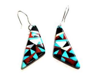 Brian Tom Gorgeous Inlay Earrings – French Hooks  