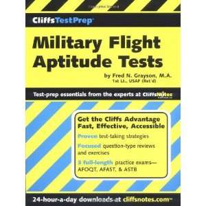    CliffsTestPrep Military Flight Aptitude Tests Undefined Books