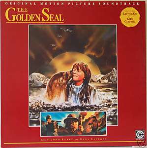 JOHN BARRY, GLEN CAMPBELL   GOLDEN SEAL   Soundtrack LP  