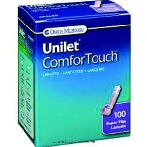  Unilet ComforTouch Lancet, Unilet Lancet 30G, (1 BOX, 100 