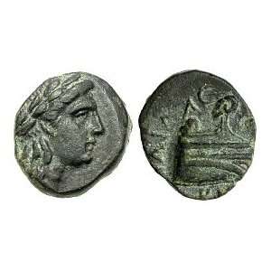  Knidos, Caria, c. 189   167 B.C.; Bronze AE 11 Toys 