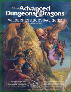 Dungeons & Dragons First Edition Wilderness Survival Guide HC