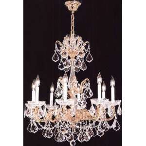   Eight Light Crystal Chandelier by James R. Moder