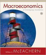 Macroeconomics, (053845377X), William A. McEachern, Textbooks   Barnes 