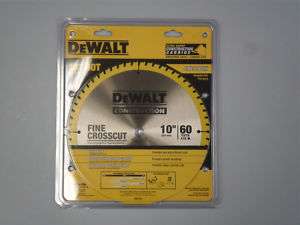 DeWalt 10 60T Fine Crosscut Blade DW3106 106044  