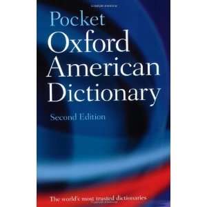  Pocket Oxford American Dictionary [Paperback] Oxford 