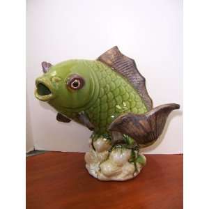  Fine Ceramic Fish Figurine Decorative Pottery Art    9 