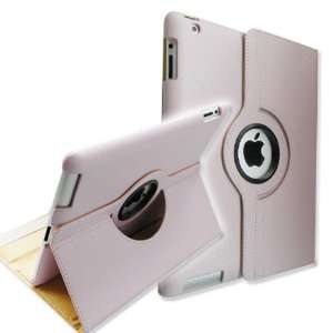 Fintie Light Purple 360 Degree Rotating Stand Smart Cover Leather Case 