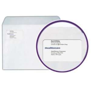  MeadWestvaco POLY KLEAR Business Card Envelope (CO395 