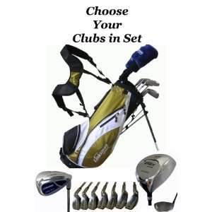  Linksman Golf Men s X9 Deluxe Wide sole Set (Woods 