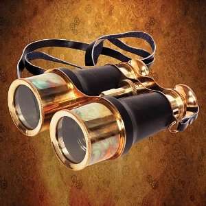  Steampunk Airship Binoculator w/ Leather Pouch Toys 