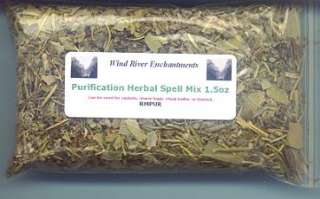 Spell Mix, Herbal Blend   Purification 1.5 oz  