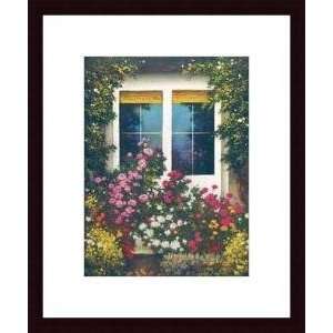   Garden View   Artist Don Coons  Poster Size 16 X 12