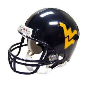 West Virginia Mountaineers Miniature Replica NCAA Helmet w/Z2B Mask 