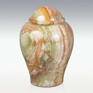Onyx Vase Genuine Stone Cremation Urn   Large   