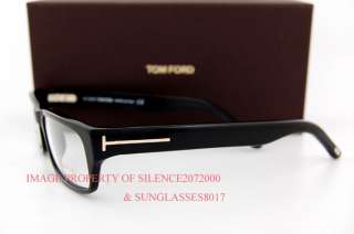 Brand New Tom Ford Eyeglasses Frames 5130 001 BLACK Men  