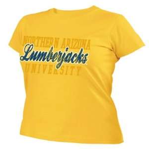 Northern Arizona Lumberjacks Womens T Shirt  Sports 