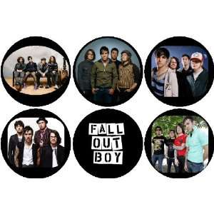    Set of 6 FALL OUT BOY 1.25 MAGNETS FOB Pete Wentz 