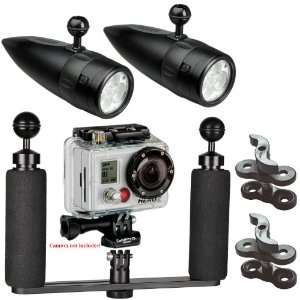  BigBlue Underwater Video Lighting System for GoPro Hero2 